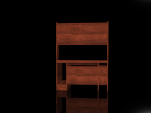 wooden table 3D Model
