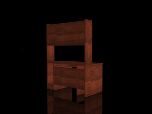 wooden table 3D Model