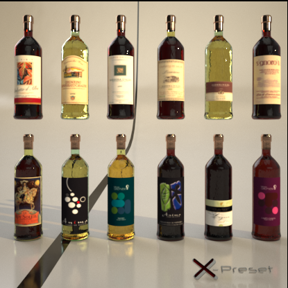 kbottle00101 3D Модель .c4d .max .obj .3ds .fbx .stl .blend 