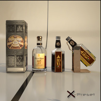 kbottle00601 3D Model .c4d .max .obj .3ds .fbx .stl .blend 