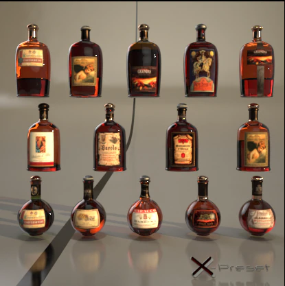 kbottle00102 3D Model .c4d .max .obj .3ds .fbx .stl .blend 