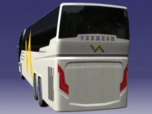 va bus Modelo 3D