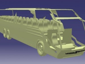 va bus Modelo 3D