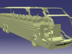 va bus 3D Model