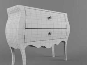 chest of drawers 3D Model