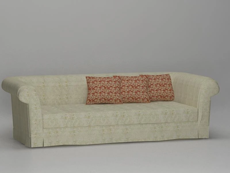 sofa 3D Model .c4d .max .obj .3ds .fbx .stl .blend