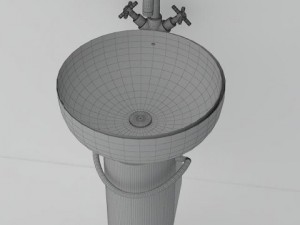 washbasin 3D-Modell