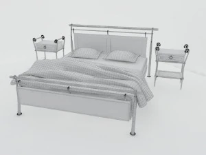 bedroom set 3D Model