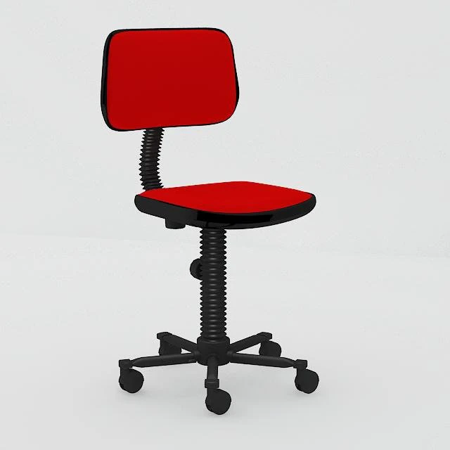 office chair 3D Model .c4d .max .obj .3ds .fbx .stl .blend 