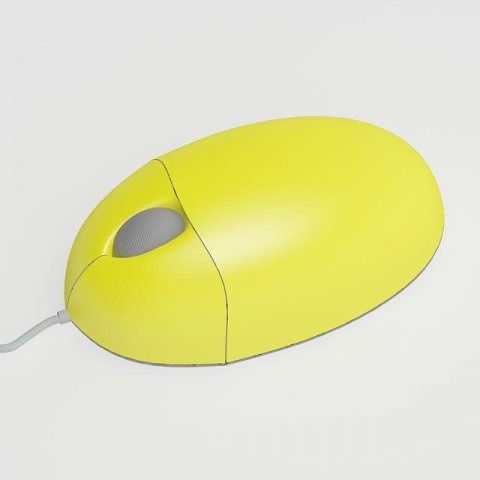 computer mouse 3D Модель .c4d .max .obj .3ds .fbx .stl .blend 
