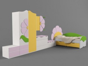 childrens furniture 3D Model
