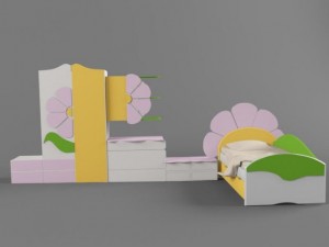 childrens furniture 3D Model