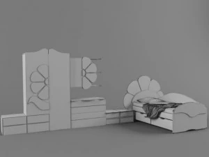 childrens furniture 3D Model