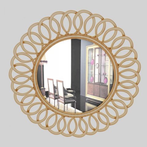mirror 3D Модель .c4d .max .obj .3ds .fbx .stl .blend