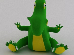 toy draco 3D Model