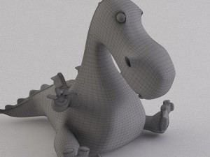 toy draco 3D Модель