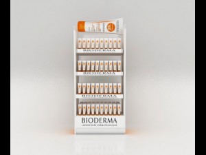 bioderma stand Model 3D