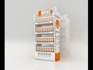 bioderma stand Model 3D