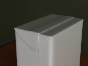 milk pack Modelo 3D