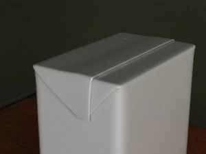 milk pack 3D Model
