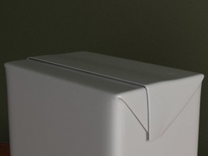 milk pack Modelo 3D
