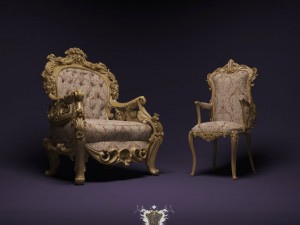 jumbo collection armchairs 3D Model