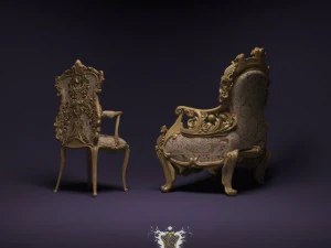 jumbo collection armchairs 3D Model