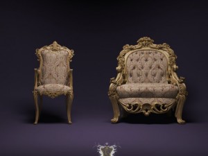 jumbo collection armchairs 3D Model