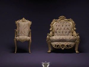jumbo collection armchairs 3D Model