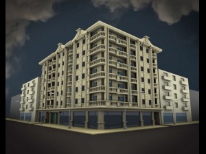 royal building 2 3D Модель