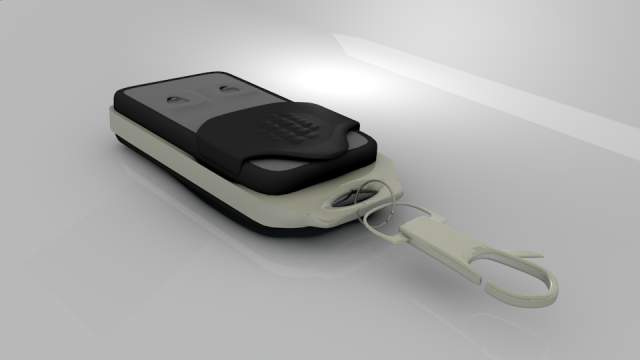 car remote 3D Модель .c4d .max .obj .3ds .fbx .stl .blend 