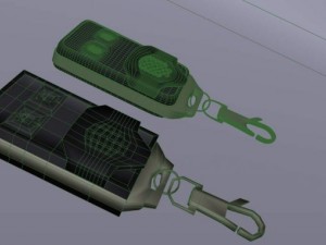 car remote 3D Модель