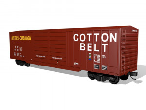 rail car 3D Model