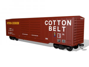 rail car 3D Model