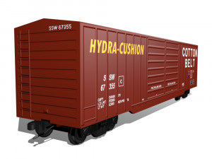 rail car 3D Model