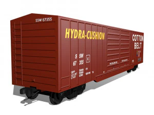 rail car 3D Model