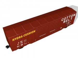 rail car 3D Model