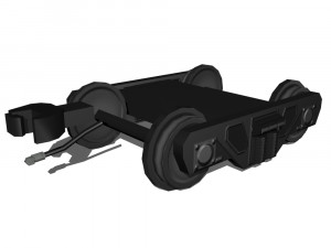 rail car 3D Model