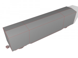 rail car 3D Model