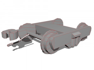 rail car 3D Model
