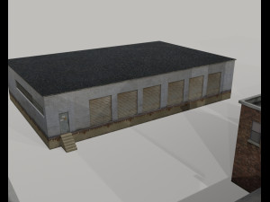 old buildings 3D Model