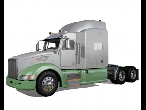 386 semi truck 3D Model