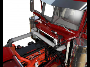 389 semi truck 3D Model