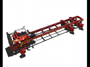 389 semi truck 3D Model