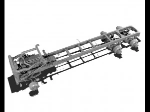 389 semi truck 3D Model