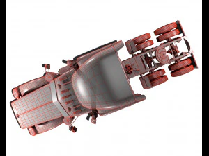 389 semi truck 3D Model