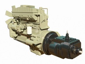 diesel engine 3D 모델