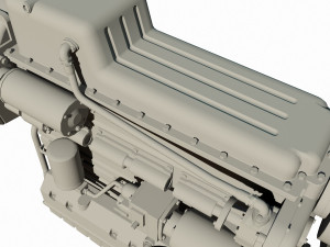 diesel engine 3D 모델