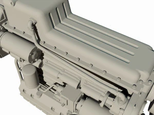 diesel engine 3D Model