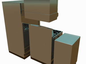 kitchen appliances 3D 모델